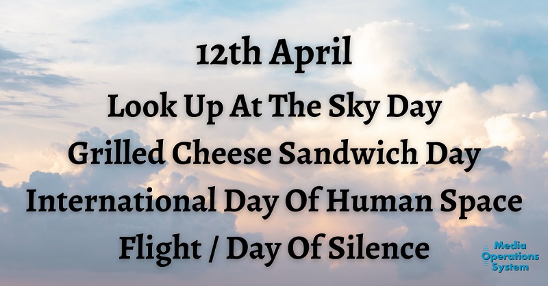 National days information for 12 April