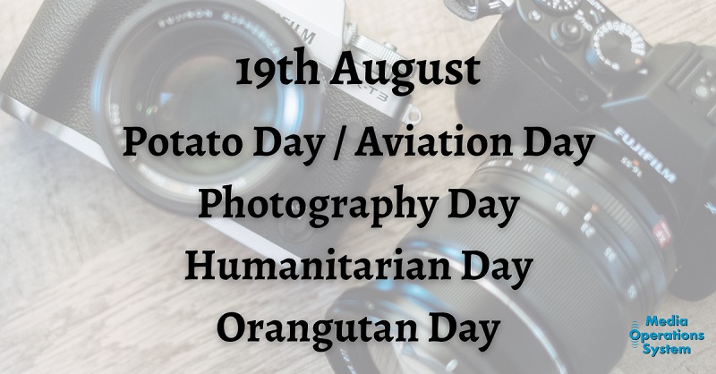 National days information for 19 August